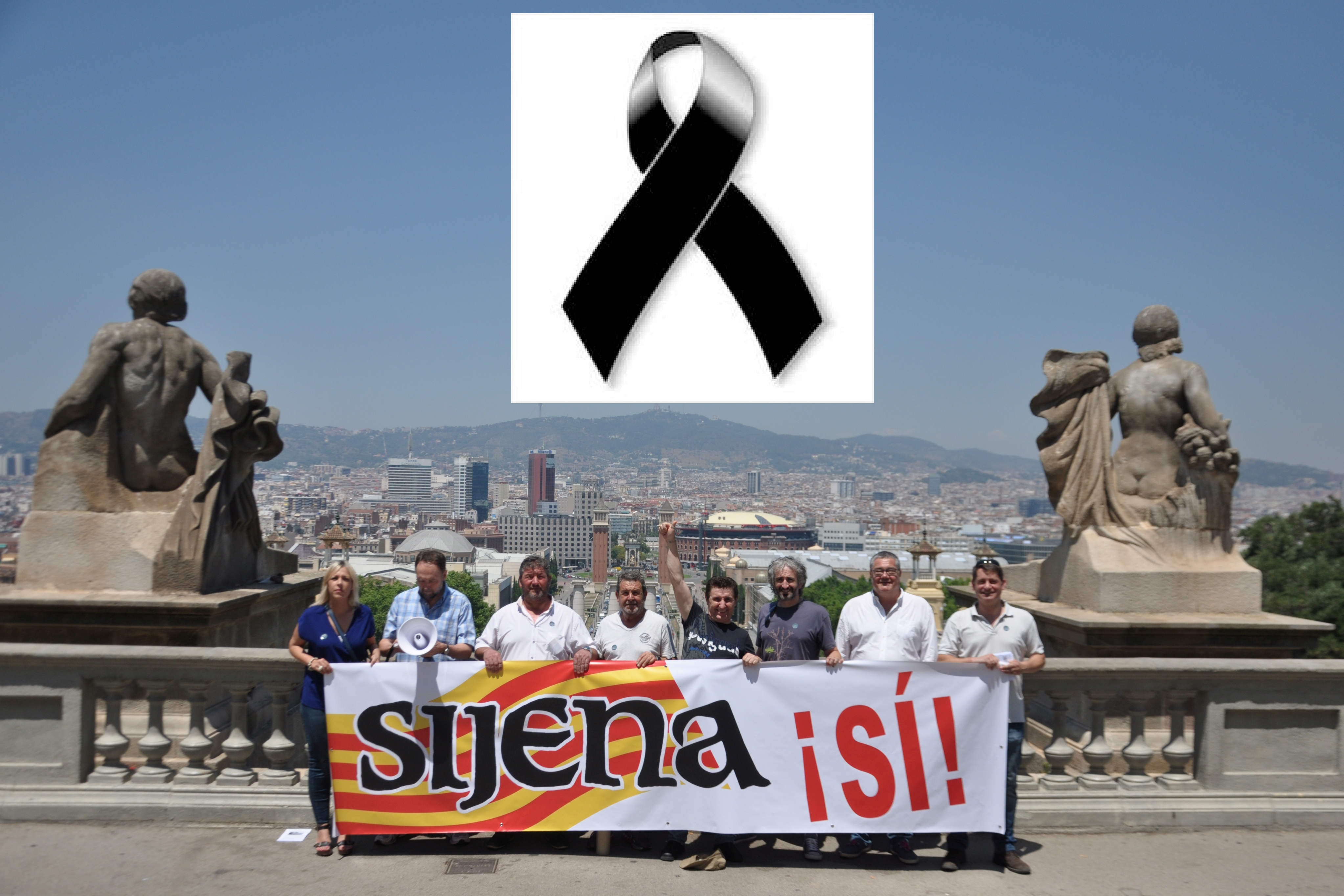 Sijena Sí Solidaridad con Barcelona